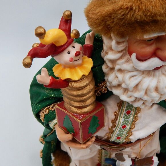Possible Dreams Clothtique Holiday Treasures Santa Figurine Christmas Dept 56 - Picture 13 of 15